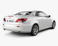 Lexus IS C (XE20) 2013 3d model back view