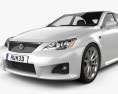 Lexus IS F (XE20) 2013 3Dモデル