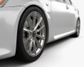 Lexus IS F (XE20) 2013 3D 모델 