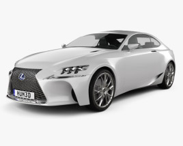 3D model of Lexus LF-CC 2015