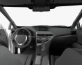 Lexus RX F Sport hybrid (AL10) with HQ interior 2015 3d model dashboard