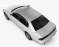 Lexus GS (S140) 1997 3D模型 顶视图
