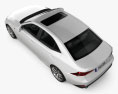 Lexus IS F Sport (XE30) 2016 3D模型 顶视图