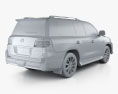Lexus LX Sport 2012 3D模型