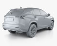 Lexus NX F Sport 2017 3D模型