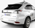 Lexus RX Google Self-driving 2015 3d model