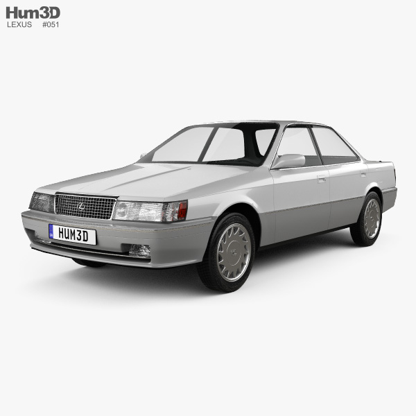 Lexus ES 1991 3D model