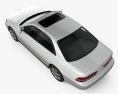 Lexus ES 2001 3D模型 顶视图