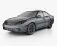Lexus ES 2006 3d model wire render