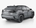 Lexus RX F Sport 2019 3D 모델 