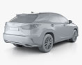 Lexus RX F Sport 2019 3D模型