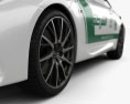 Lexus RC F Polícia Dubai 2017 Modelo 3d