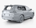 Lexus LX 2021 3D模型