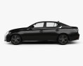 Lexus GS hybrid 2018 3D-Modell Seitenansicht