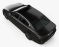 Lexus GS hybrid 2018 3D-Modell Draufsicht