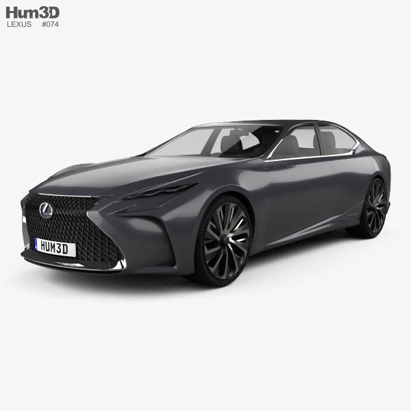 Lexus LF-FC 2015 3D模型