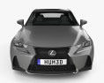 Lexus IS (XE30) 200t F Sport 2020 Modelo 3D vista frontal