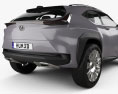Lexus UX Concept 2017 3d model