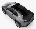 Lexus UX Concept 2017 3d model top view