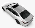 Lexus LS (XF50) F Sport 2020 Modello 3D vista dall'alto