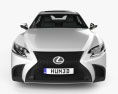 Lexus LS (XF50) F Sport 2020 Modèle 3d vue frontale