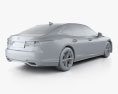 Lexus LS (XF50) F Sport 2020 3D-Modell