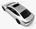 Lexus LS (XF50) F Sport with HQ interior 2022 3d model top view
