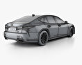 Lexus LS (XF50) con interior 2020 Modelo 3D
