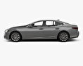 Lexus LS (XF50) with HQ interior 2020 3d model side view