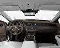 Lexus LS (XF50) with HQ interior 2020 3d model dashboard