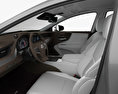 Lexus LS (XF50) with HQ interior 2020 3d model seats