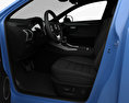 Lexus NX F sport with HQ interior 2020 3d model seats