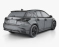 Lexus CT hybrid Prestige 2020 3D-Modell