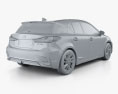 Lexus CT 混合動力 Prestige 2020 3D模型