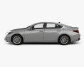 Lexus ES 300h 2020 3D-Modell Seitenansicht
