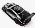 Lexus RC F GT3 2020 3D模型 顶视图