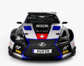 Lexus RC F GT3 2020 3Dモデル front view