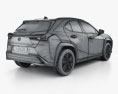Lexus UX 2022 3d model