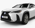 Lexus UX hybrid F-Sport 2022 3D-Modell