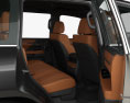 Lexus LX con interior 2019 Modelo 3D