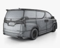 Lexus LM hybrid 2022 3D-Modell