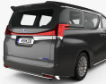 Lexus LM ibrido 2022 Modello 3D