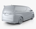 Lexus LM 混合動力 2022 3D模型