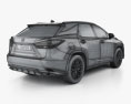 Lexus RX F Sport 2022 3D-Modell