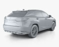 Lexus RX F Sport 2022 3Dモデル