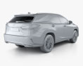 Lexus RX L hybrid 2022 3d model