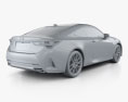 Lexus RC hybrid 2022 3d model