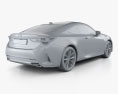 Lexus RC hybrid F-sport 2022 3D-Modell
