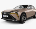 Lexus LF-1 Limitless with HQ interior 2018 3d model
