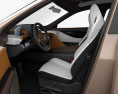 Lexus LF-1 Limitless с детальным интерьером 2018 3D модель seats